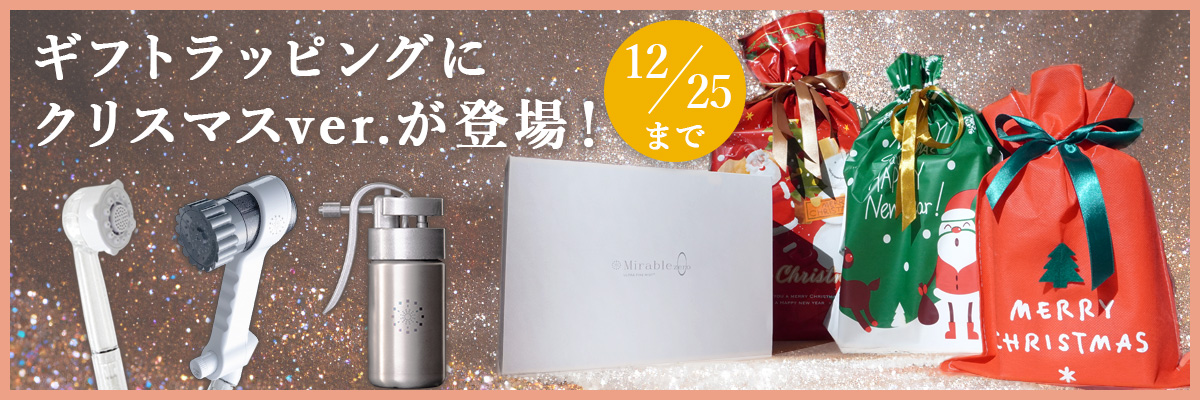 クリスマスラッピング実施中